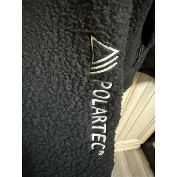 Nike Men's Arctic Wolf Polartec ACG Full Zip Sherpa Jacket Black Small - Picture 6 of 12